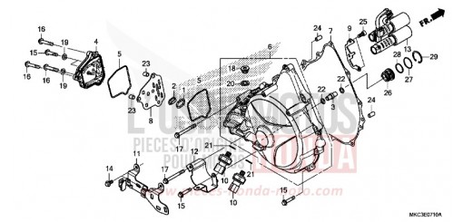CLUTCH CASE (DCT) GL1800DAJ de 2018
